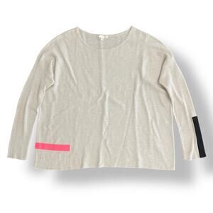 Lisa Todd In Line Crewneck‎ Sweater Size Medium Modern, Business, Casual